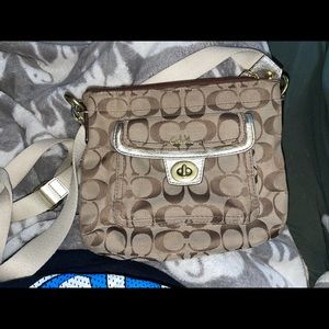 Small coach cross body purse